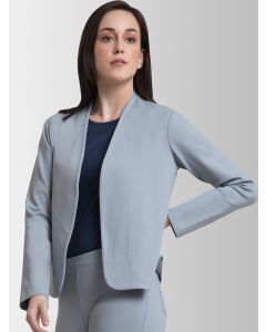 FableStreet LivIn Shawl Collar Open Front Blazer