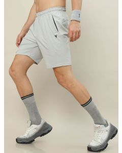 Technosport Men Slim Fit Mid-Rise Rapid-Dry Sports Shorts