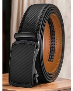 INVICTUS Men Textured Leather Belt