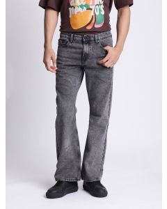 Bene Kleed Men Black solid Bootcut Jeans