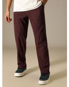 Banana Club Men Classic Corduroy Pleated Trousers
