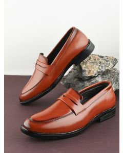 Anouk Men Solid Slip-On Formal Loafers